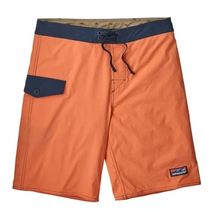 Boardshorts Patagonia Patch Work Stretch Wavefarer naranja elásticos para hombre talla 31 - Imagen 1 de 10