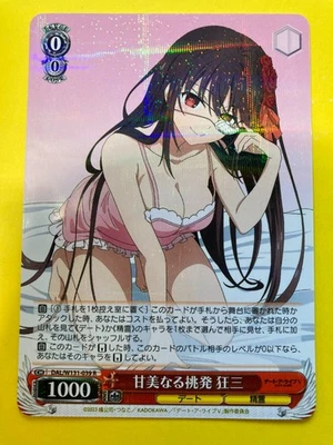 Weiss Schwarz TCG Date A LiveVol. 3 Kurumi Tokisaki Foil DAL/W131-039R Japanese - Image 1 of 4