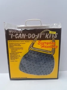 Woolzee "I Can Do It" Kit~Everyday Handbag~New Old Stock~Handles,Cord,Lining - Picture 1 of 9