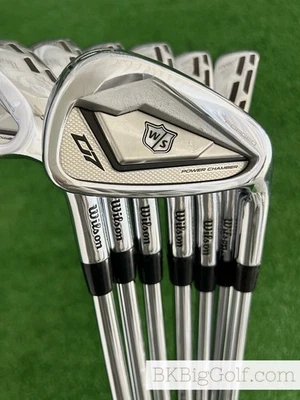 Wilson Staff D7 Forged Iron Set 4-P / KBS $-Taper Lite 100 Stiff  - Image 1 of 4