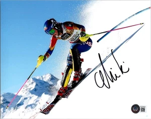 MIKAELA SHIFFRIN SIGNED 8X10 PHOTO BECKETT BAS COA USA OLYMPIC SKIER 8 - Picture 1 of 1