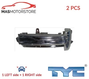 INDICATOR LIGHT BLINKER LAMP PAIR EXTERIOR MIRROR TYC 338-0058-3 2PCS I NEW - Picture 1 of 5