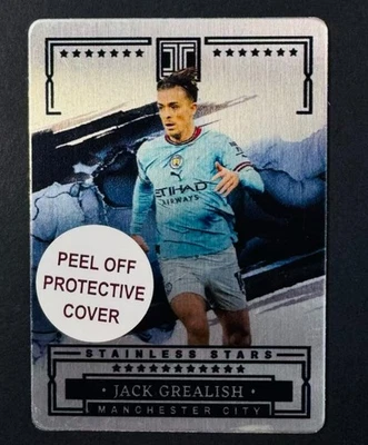 Jack Grealish 2022-23 Panini Impeccable Premier League Stainless Stars 5/71 #36 - Image 1 of 2