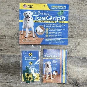 Dr Buzby's Large Toegrips for Dogs Instant Traction on Wood/Hardwood Floors - Picture 1 of 4