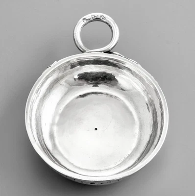 Rare Taste-Vin tourangeau en Argent massif 74,6 gr TOURS 1776 - Photo 1/4