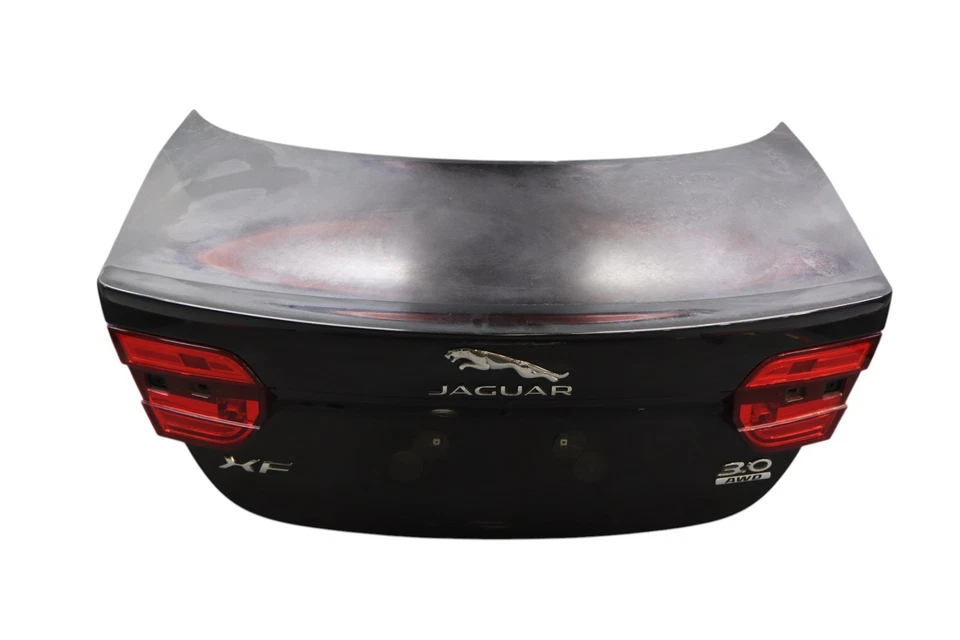 12-15 Jaguar X250 XF XFR XFR-S Tapa Trasera Carcasa Panel Negro Fabricante Original Foto 1 de 4