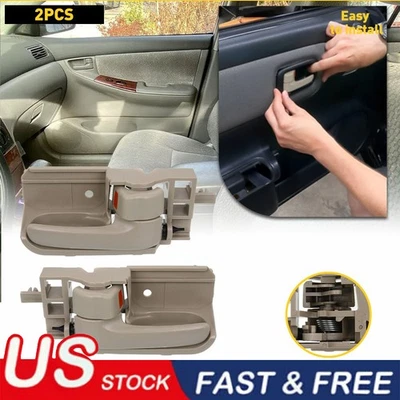 Manija interior de la puerta lado izquierdo y derecho para Scion Tc Toyota Corolla Matrix Foto 1 de 4