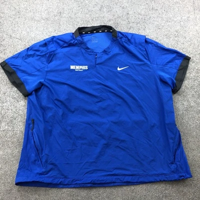 Pulôver masculino Memphis Tigers 2XL azul manga curta NCAA softbol Nike Dri-FIT - Imagem 1 de 4