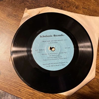 Vintage 1973 Scholastic Record  Bread and jam for Francis 33 1/3 RPM Vinyl   - Image 1 of 4