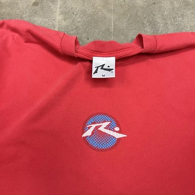 Camiseta De Colección Años 90’s Rusty Surf Roja Gráfica Para Hombre’s XL Hecha en EE. UU. Playa Océano Foto 1 de 4