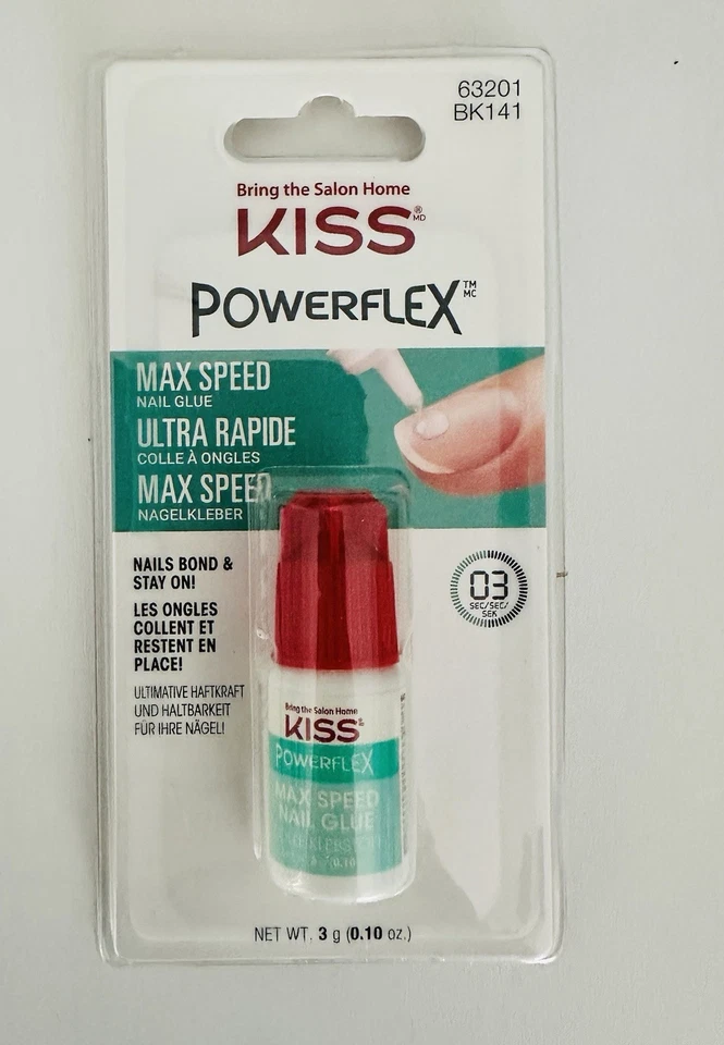 KISS PowerFlex Maximum Speed Nail Glue for Press Ons, 3g (0.1 oz.) - Image 1 of 2