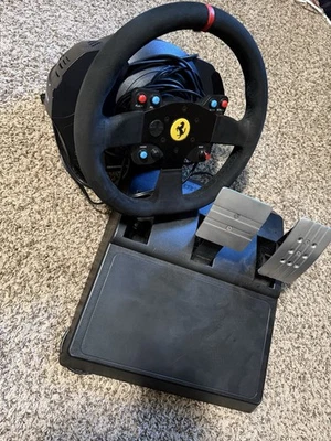 Thrustmaster T300 Ferrari Integral Alcantara Edition Racing Wheel - Image 1 of 2