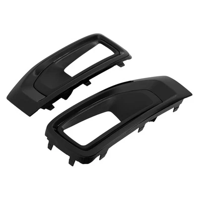 Pair Of New Black Fog Light Cover For GMC Yukon XL 2015-2020 2018 - Imagem 1 de 4