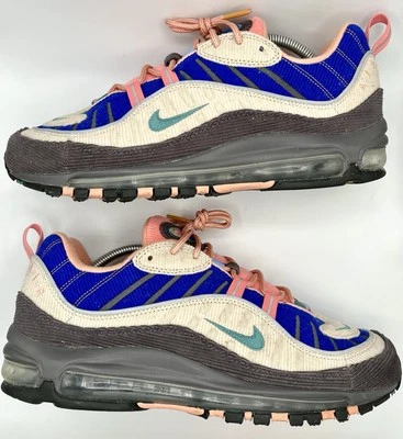 Nike Air Max 98 ‘Corduroy Pack’ CQ7513-044 sz 10 2019 Mineral Teal - Image 1 of 4