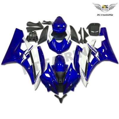 FKB Stock EE. UU. apto para 2006-2007 R6 Yamaha YZF azul blanco ABS carenado moldeado Foto 1 de 4