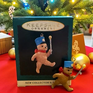 Vintage Hallmark Keepsake Miniature Match Of The Teddy Bears Collector Series #1 - Picture 1 of 7