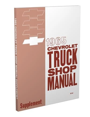 Chevrolet Truck Shop 1965 soporte manual camioneta Chevy panel suburbano camioneta grande Foto 1 de 4