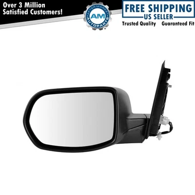 Espejo retrovisor eléctrico texturizado negro lado izquierdo del conductor para Honda CR-V CRV 12-16 Foto 1 de 4