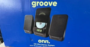 Mini impianto stereo CD ONN usato con Bluetooth - modello ONA17AA015 - Foto 1 di 3