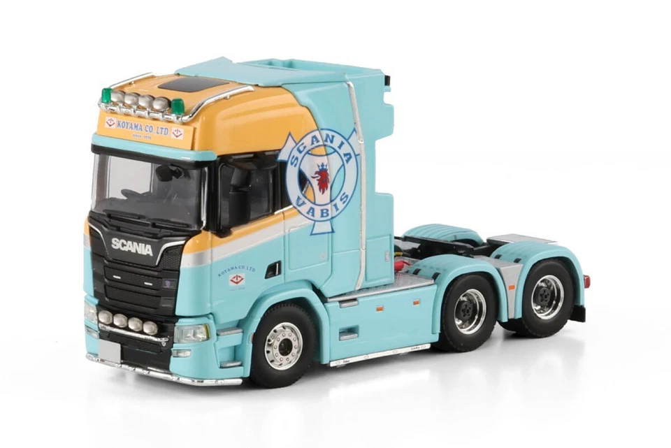 Модели грузовиков Scania R highline CR20H 6x4 «Koyama» WSI масштаб 1:50 - Изображение 1 из 4