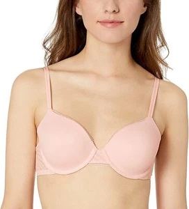 NWT! Calvin Klein Women's Sz 32D Perfectly Fit Geometric Lace T-Shirt Bra QF5064 - Picture 1 of 7