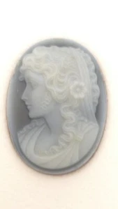 antike geschnitzte GEMME Achat KAMEE agate Cameo Italy kein Anhänger Sammlung - Bild 1 von 6