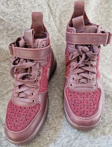 nike air force 1 flyknit workbboot/ duckboot damen burgund 39 neuwertig karton - Bild 1 von 8