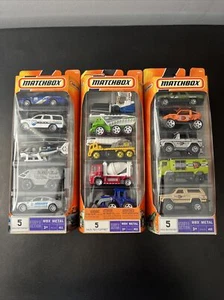 (6) 2007 2008 2009 Matchbox 5 pack ready for action Lot Limited Edition G3 - Picture 1 of 2