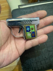 Corona Fly-Pistol lighter super very fine rare - Picture 1 of 5