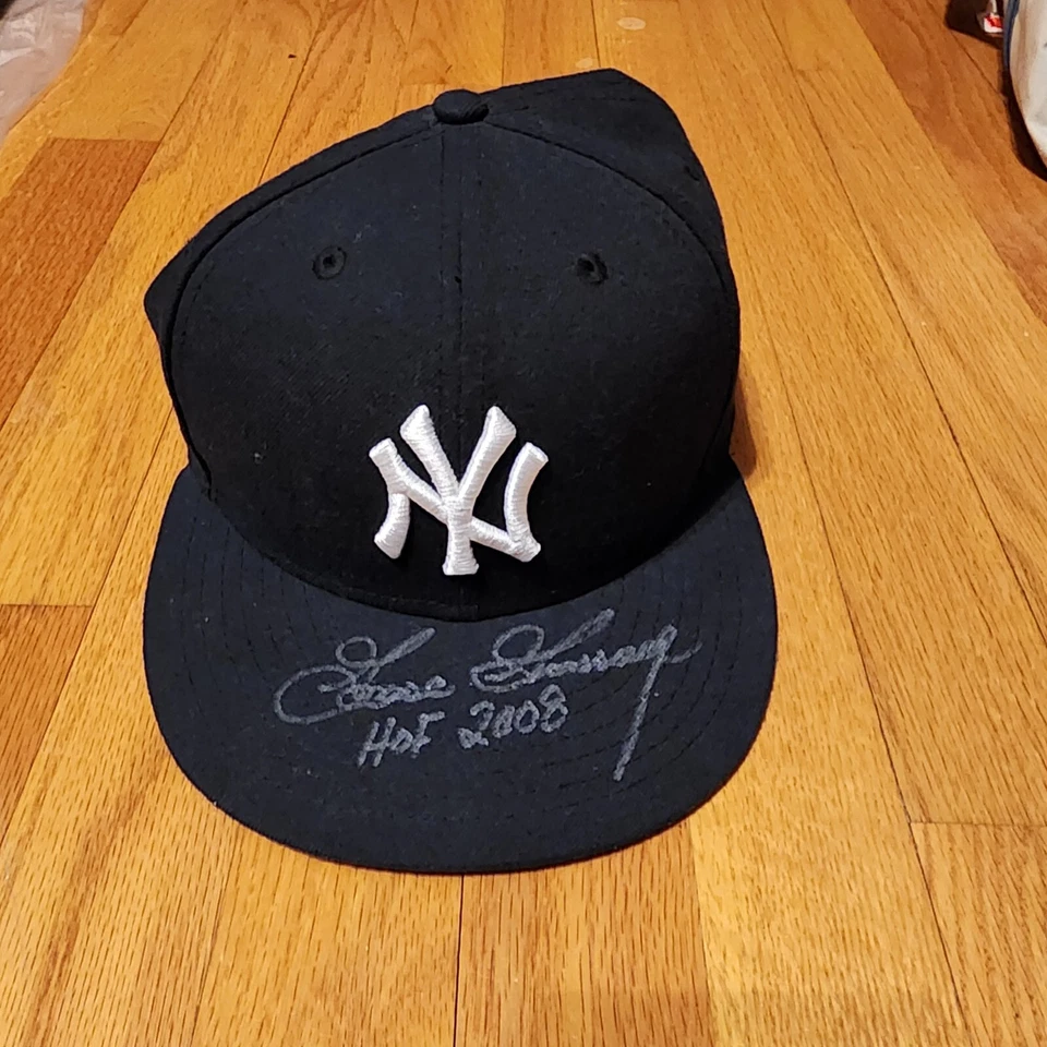 Richard Goose Gossage Signed New York Yankees Hat HOF 2008 - Image 1 of 1
