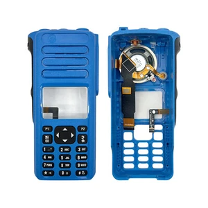Blue Replacement Case Housing with FST&Speaker for XPR7550 Handheld Radio - Zdjęcie 1 z 4