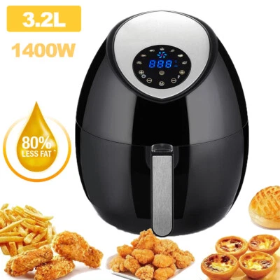 Multifunktions Mini Backofen Heißluftfritteuse 3.2L Heissluft Friteuse Airfryer - Bild 1 von 4