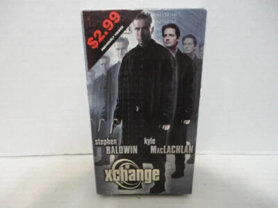 Xchange VHS Stephen Baldwin Kyle MacLachlan Kim Coates VERY GOOD - Image 1 of 4