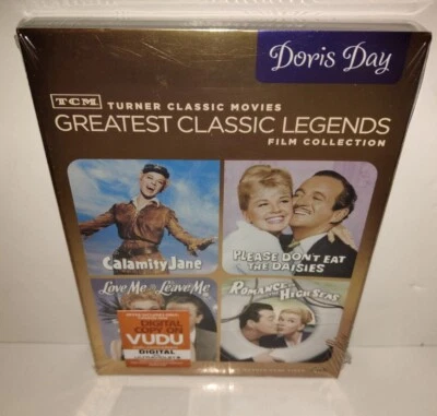 4 Doris Day Movies DVD NEW SEALED Calamity Jane Daisies Love/Leave Me High Seas - Image 1 of 4