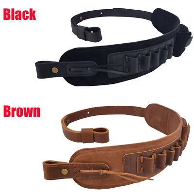 WAYNE'S DOG Correa de escopeta rifle honda ranura de cuero suave .308 .357 .22 12GA Foto 1 de 4