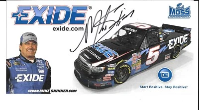 Foto autografiada de Mike Skinner NASCAR TRUCK SERIES 2009 Foto 1 de 2