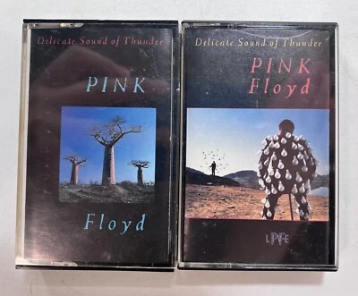 Pink Floyd ‎– Delicate Sound Of Thunder Cassette Tape 1988 Columbia ‎– P2T 44484 - Image 1 of 3