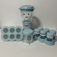NutriBullet Baby Food Blender Blue 32oz. Cups And Silicone Form