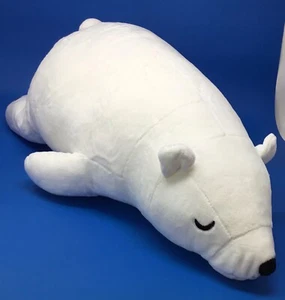 Poptoy Tiere weißer Eisbär "Umarmungskissen" Plüschtier Stofftier 21 Zoll - Bild 1 von 10