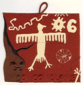 Sección W5D 2006 Cónclave Participant Patch Lodge 407 508 520 535 como nuevo envío gratuito - Imagen 1 de 1