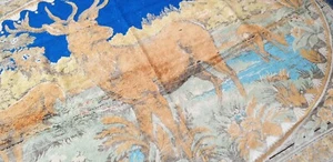 Decorative Syria animal blanket wall rug worned curtain rug boho home decor - Picture 1 of 11