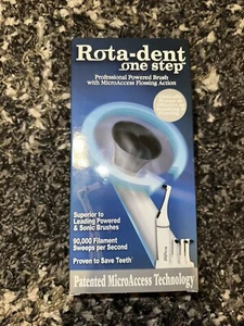 ROTA-DENT One Step Professional Power Rotary Electric Toothbrush New Unopened - Picture 1 of 5