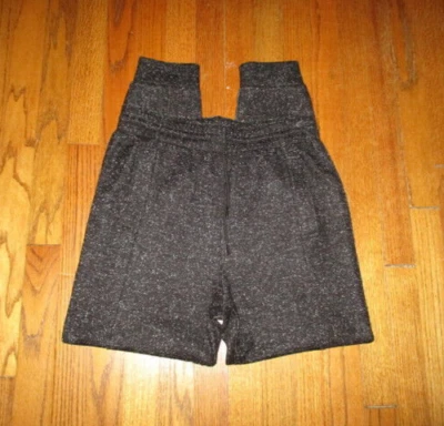 Joggers T ALEXANDER WANG preto mistura de lã salpicada tamanho XS NOVO SEM ETIQUETAS - Imagem 1 de 4