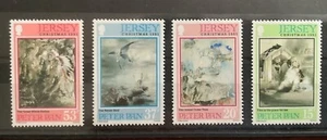 Jersey Stamps QEII Peter Pan Christmas 1991 set of 4 Mint/MNH VG Condition - Picture 1 of 1
