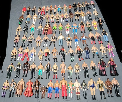 WWE/AEW Action Figures Cover