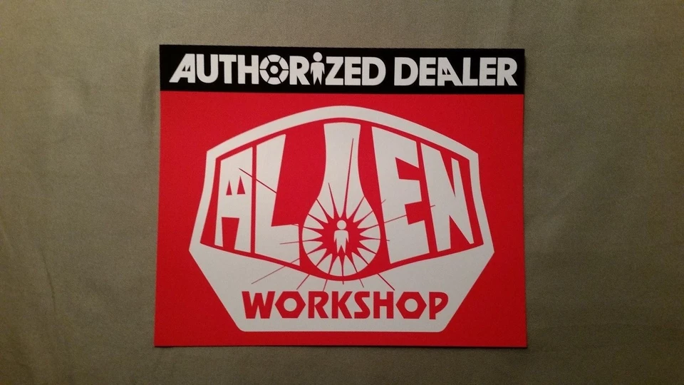 New Alien Workshop "Authorized Dealer" Sticker