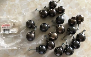 AMEROCK Vintage Kitchen Cabinet Door Nobs Lot (19) Metal! Nice! USA MADE - Picture 1 of 8