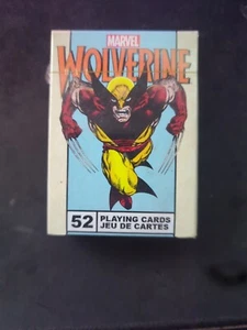 Marvel Wolverine 52 Playing Cards Pack 2 Jokers Aquarius 52-248 2013 - Picture 1 of 2