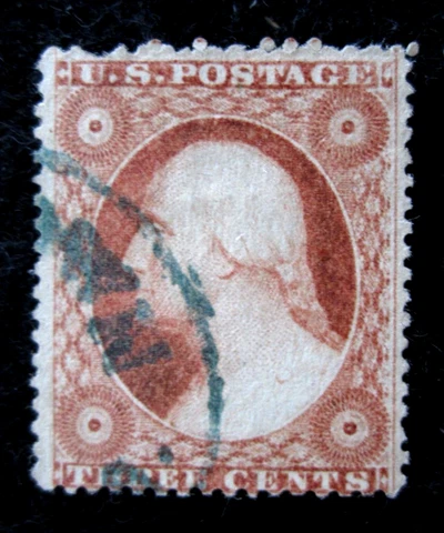 US - SCOTT# 26 - USED - CAT VAL $10.00 Cover