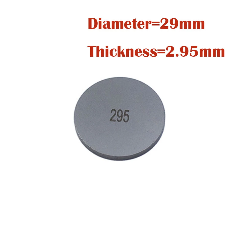 29mm Valve Shim Thickness 2.95mm for Yamaha XS400 XS750 XS1100 XJ550 XJ750 XJ850 - Image 1 of 1